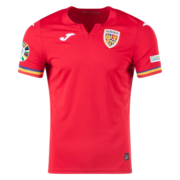 Romania 24/25 Away Euro Patch Jersey