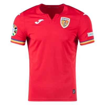 Romania 24/25 Away Euro Patch Jersey 01