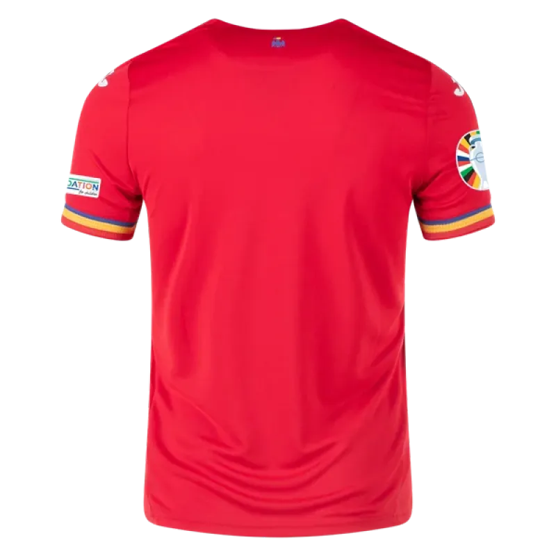 Romania 24/25 Away Euro Patch Jersey