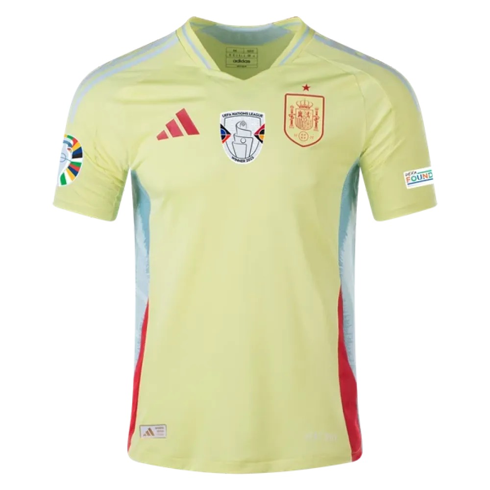 Spain 24/25 Player Away Euro Patch Jersey