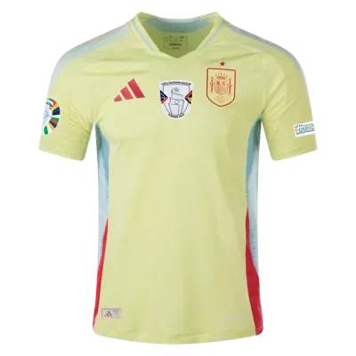 Spain 24/25 Player Away Euro Patch Jersey 01