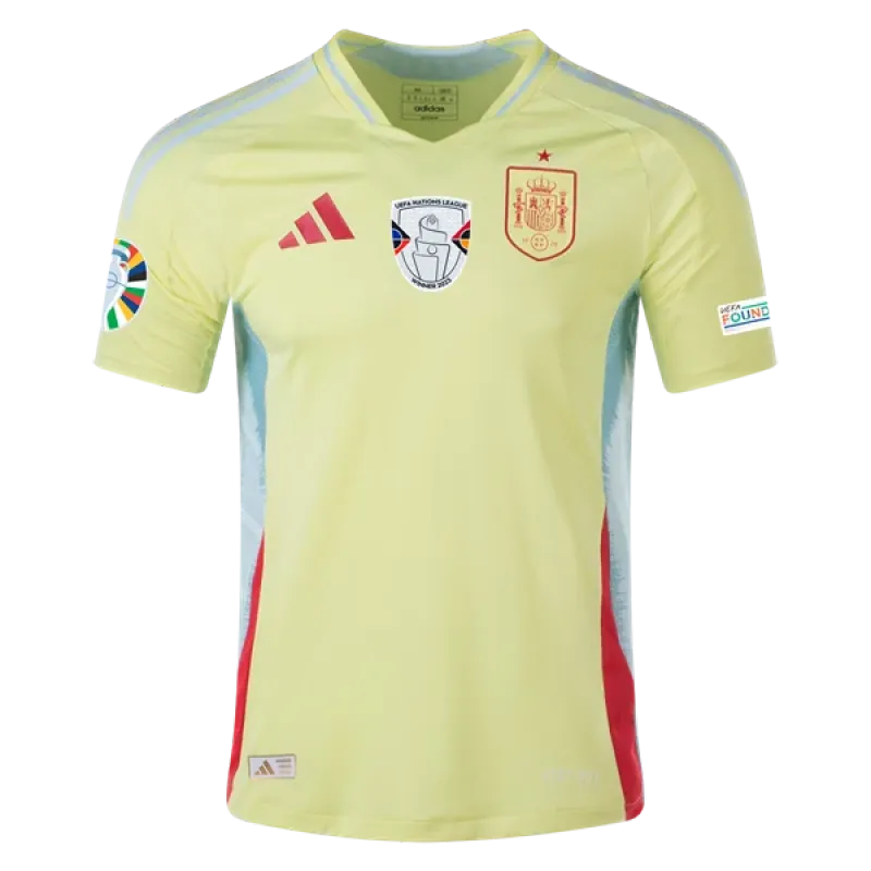 Spain 24/25 Player Away Euro Patch Jersey