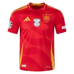 Spain 24/25 Player Home Euro Patch Jersey