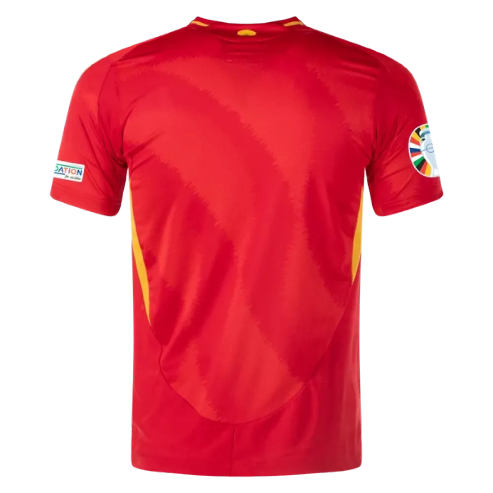 Spain 24/25 Player Home Euro Patch Jersey