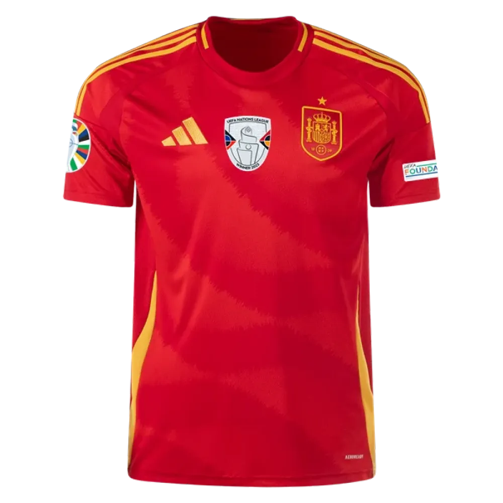Spain 24/25 Home Euro Patch Jersey