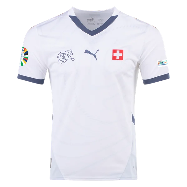 Switzerland 24/25 Away Euro Patch Jersey