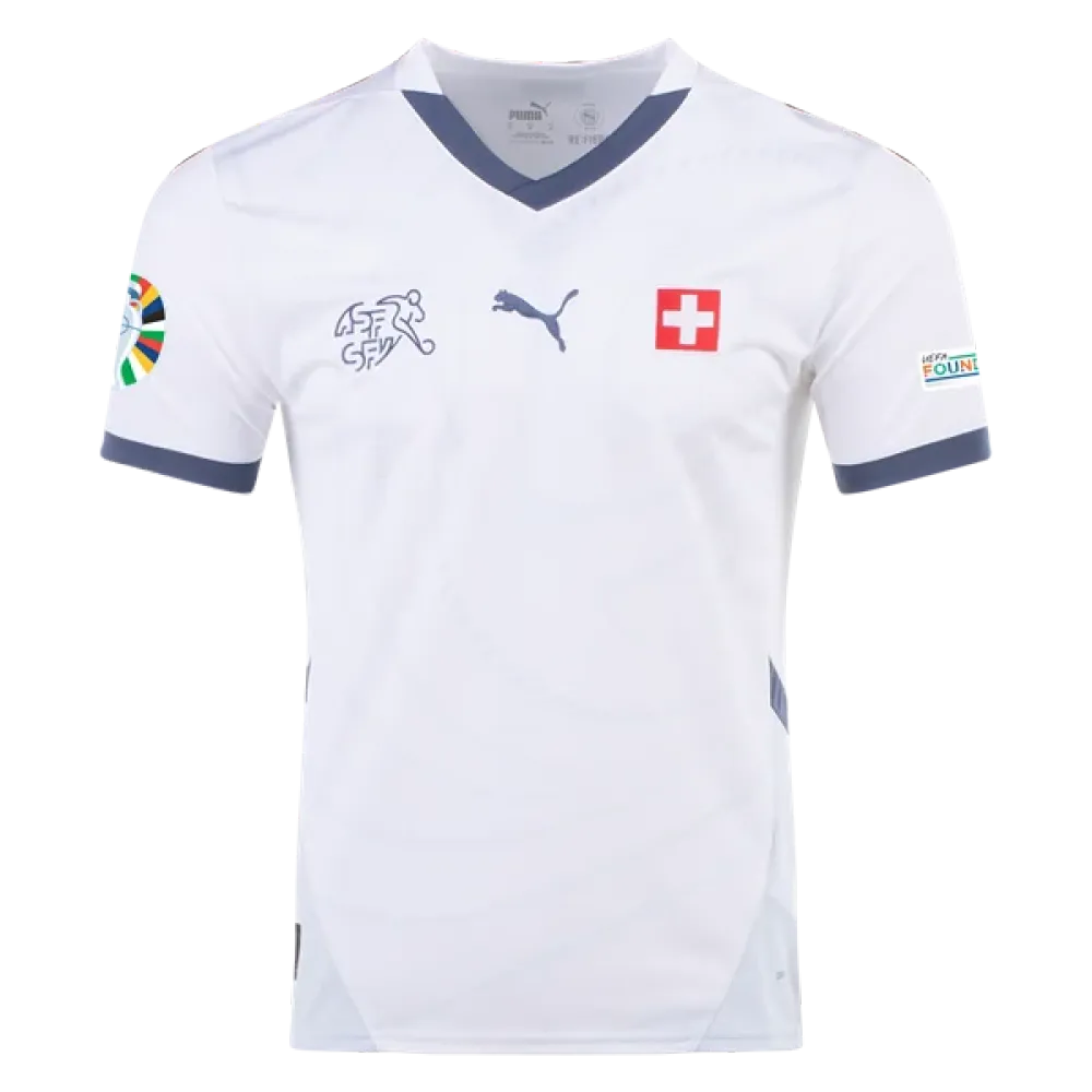 Switzerland 24/25 Away Euro Patch Jersey