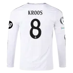 Toni Kroos Real Madrid 24/25 Long Sleeve Home Jersey