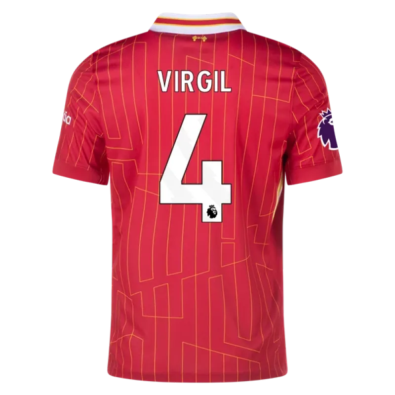 Virgil van Dijk Liverpool 24/25 Home Jersey