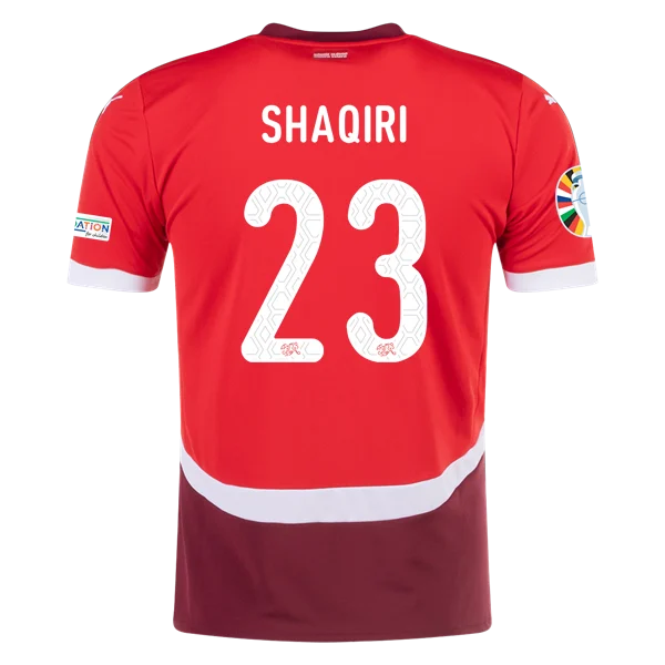 Xherdan Shaqiri Switzerland 24/25 Home Jersey