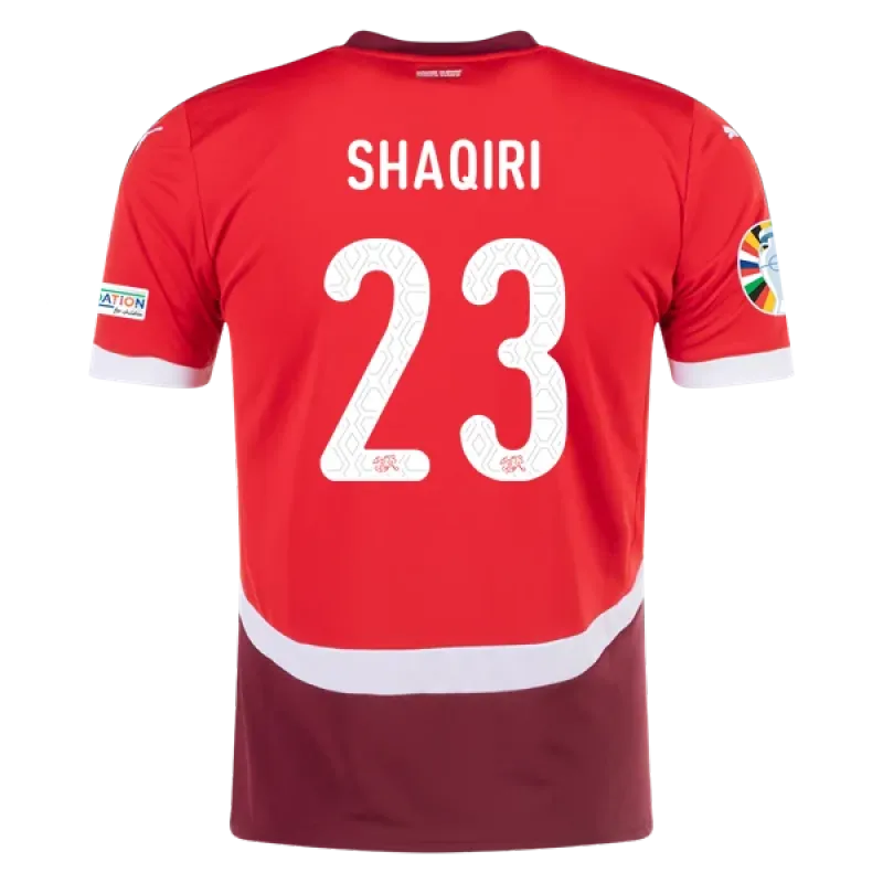 Xherdan Shaqiri Switzerland 24/25 Home Jersey