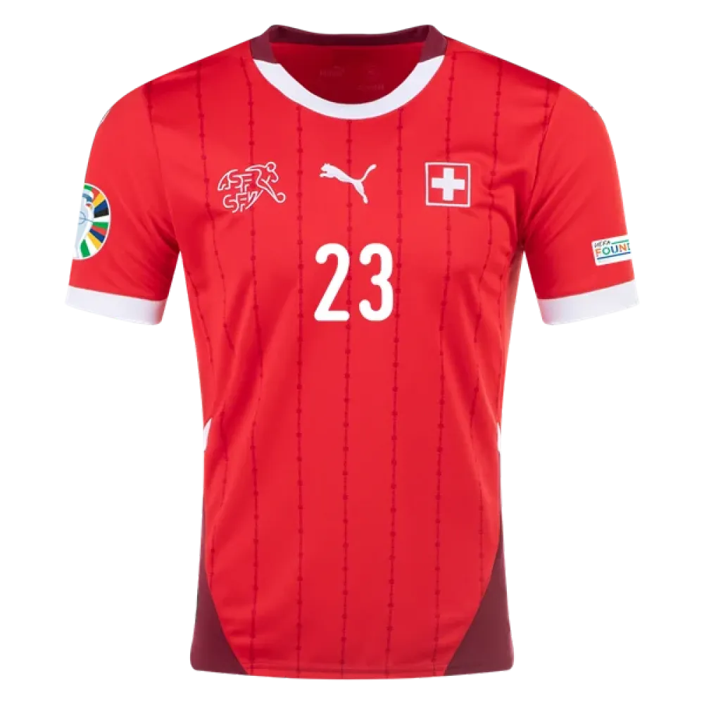 Xherdan Shaqiri Switzerland 24/25 Home Jersey