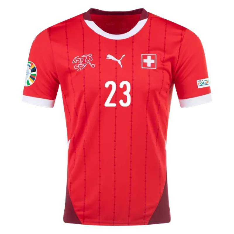 Xherdan Shaqiri Switzerland 24/25 Home Jersey