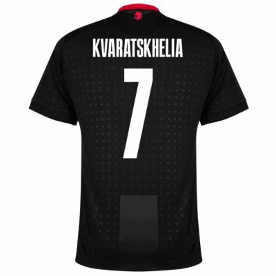 KVARATSKHELIA Georgia Away Jersey Euro 24/25 01