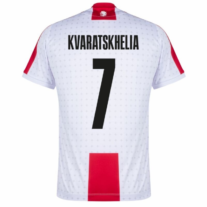 KVARATSKHELIA Georgia Home Jersey Euro 24/25