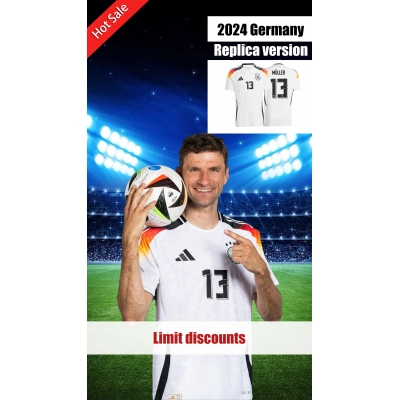 Thomas Müller Germany 24/25 Home Jersey 01