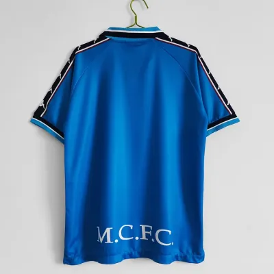 Premier League Manchester City 1997-98 Home Vintage Jersey 02