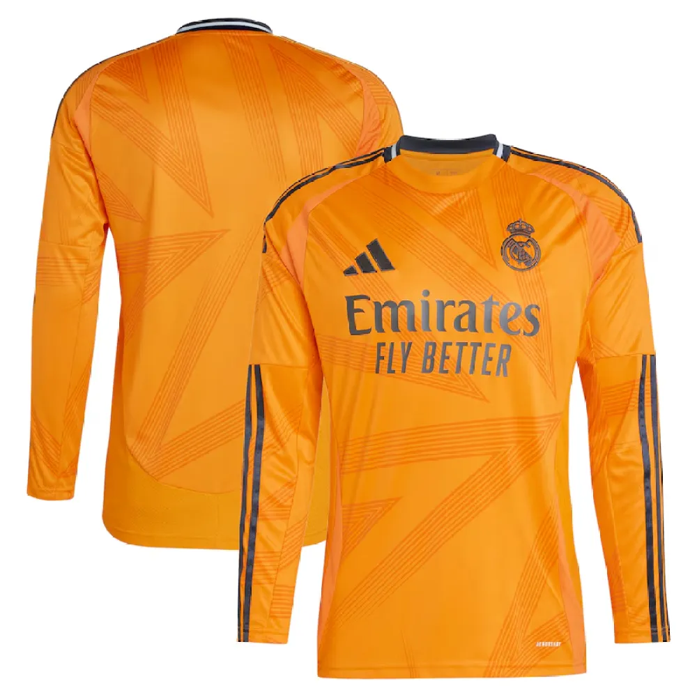 Real Madrid 24/25 Long Sleeve Away Jersey