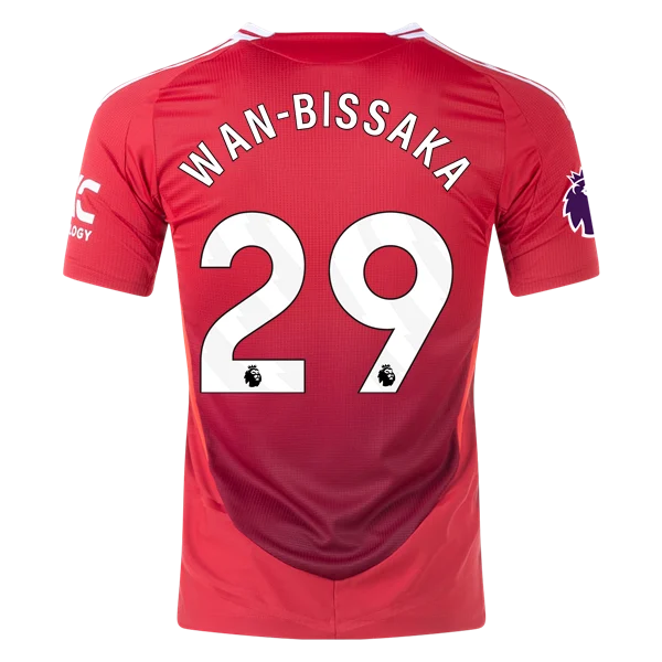Aaron Wan-Bissaka Manchester United 24/25 Player Home Jersey
