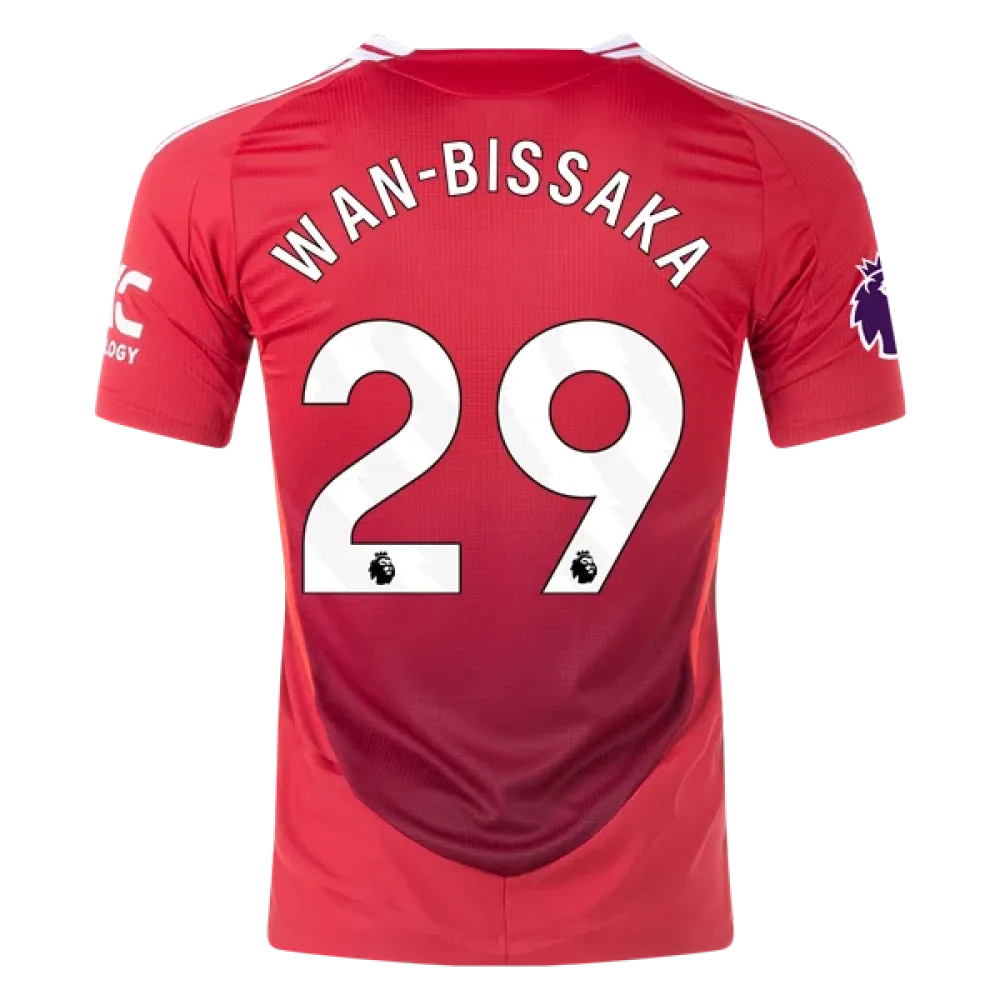 Aaron Wan-Bissaka Manchester United 24/25 Player Home Jersey