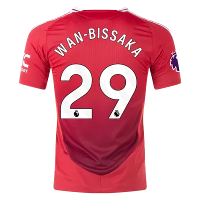 Aaron Wan-Bissaka Manchester United 24/25 Player Home Jersey 01