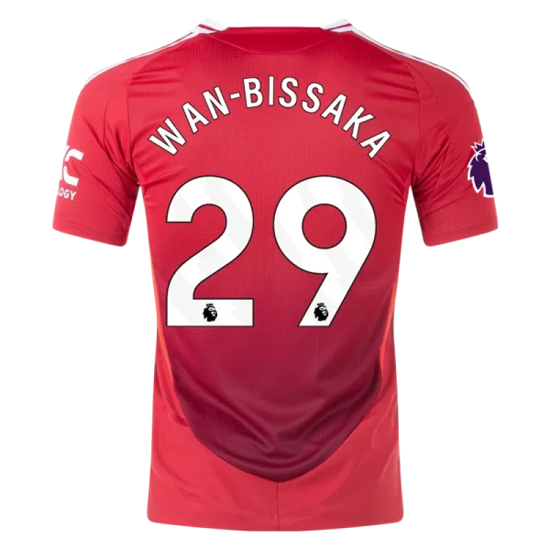 Aaron Wan-Bissaka Manchester United 24/25 Player Home Jersey