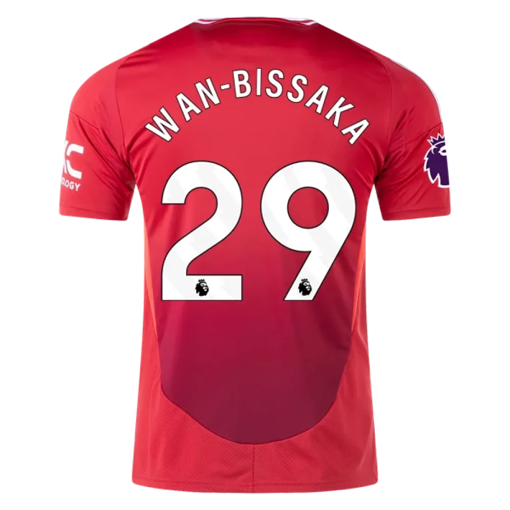 Aaron Wan-Bissaka Manchester United 24/25 Home Jersey