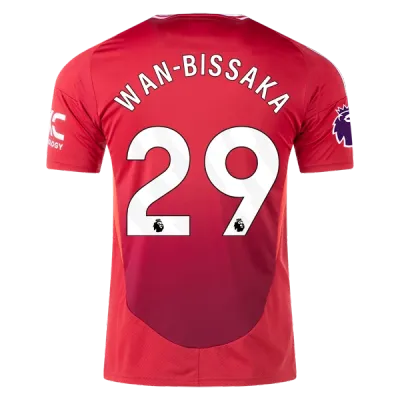 Aaron Wan-Bissaka Manchester United 24/25 Home Jersey 01