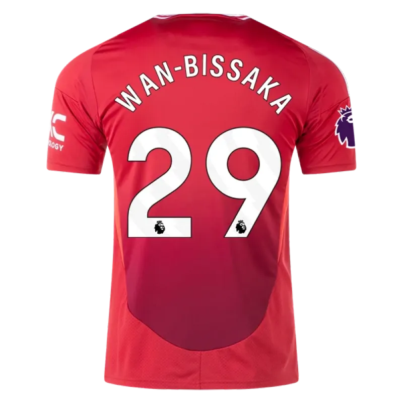 Aaron Wan-Bissaka Manchester United 24/25 Home Jersey