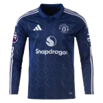 Aaron Wan-Bissaka Manchester United 24/25 Long Sleeve Away Jersey