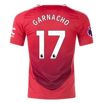 Alejandro Garnacho Manchester United 24/25 Player Home Jersey 01