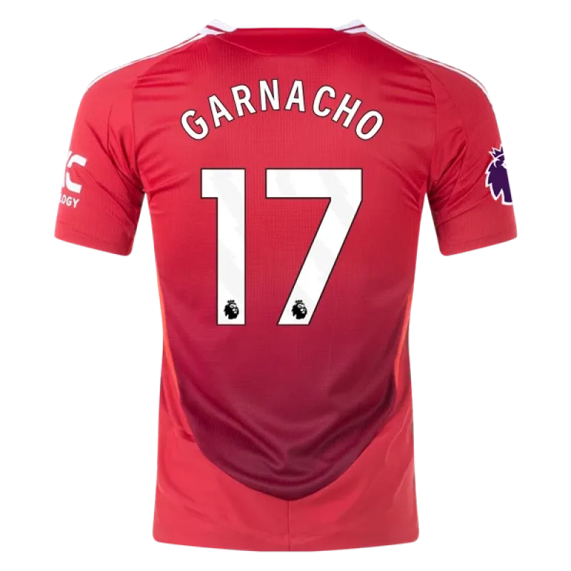 Alejandro Garnacho Manchester United 24/25 Player Home Jersey