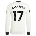 Alejandro Garnacho Manchester United 24/25 Long Sleeve Player Third Jersey