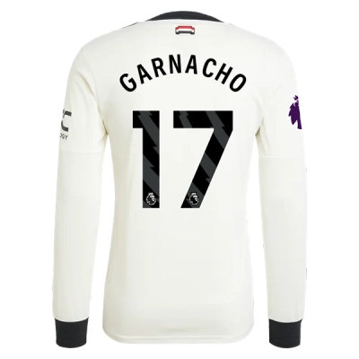 Alejandro Garnacho Manchester United 24/25 Long Sleeve Player Third Jersey 01