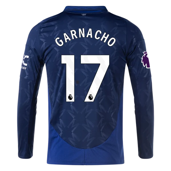 Alejandro Garnacho Manchester United 24/25 Long Sleeve Away Jersey