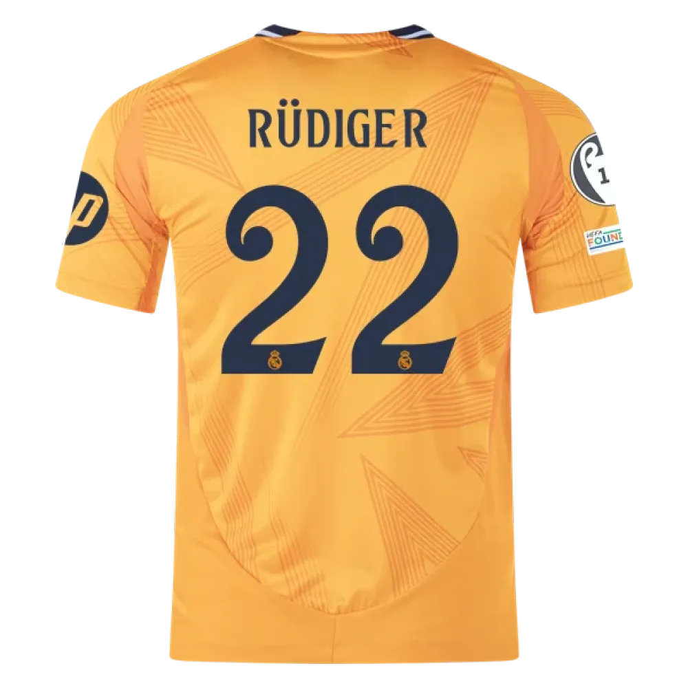 Antonio Rüdiger Real Madrid 24/25 Player Away Jersey