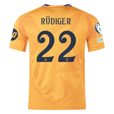 Antonio Rüdiger Real Madrid 24/25 Player Away Jersey 01