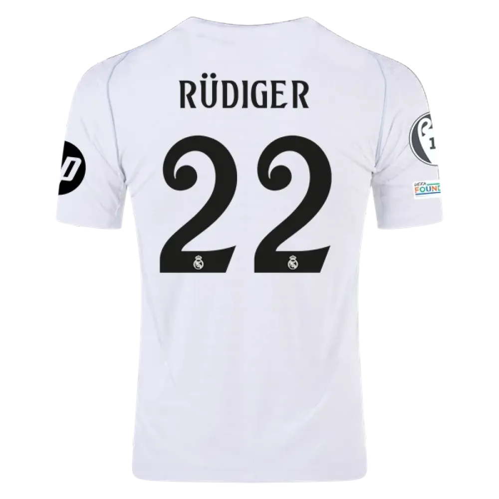 Antonio Rüdiger Real Madrid 24/25 Player Home Jersey