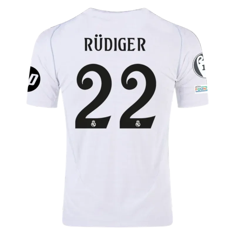 Antonio Rüdiger Real Madrid 24/25 Player Home Jersey