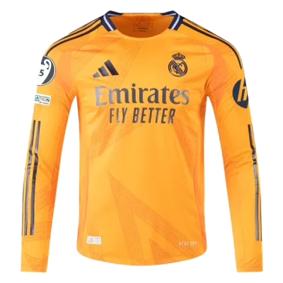 Antonio Rüdiger Real Madrid 24/25 Player Long Sleeve Away Jersey 02