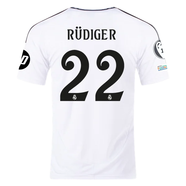 Antonio Rüdiger Real Madrid 24/25 Home Jersey