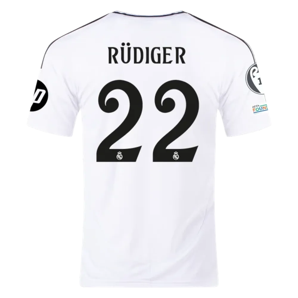 Antonio Rüdiger Real Madrid 24/25 Home Jersey