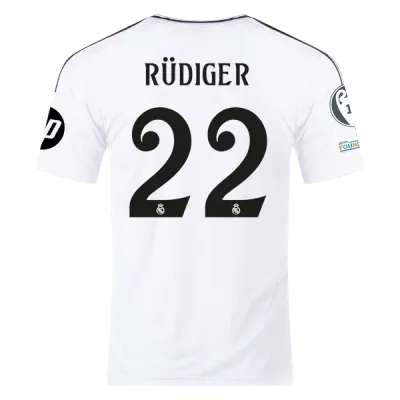 Antonio Rüdiger Real Madrid 24/25 Home Jersey 01