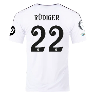 Antonio Rüdiger Real Madrid 24/25 Home Jersey 01