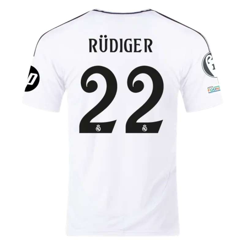 Antonio Rüdiger Real Madrid 24/25 Home Jersey