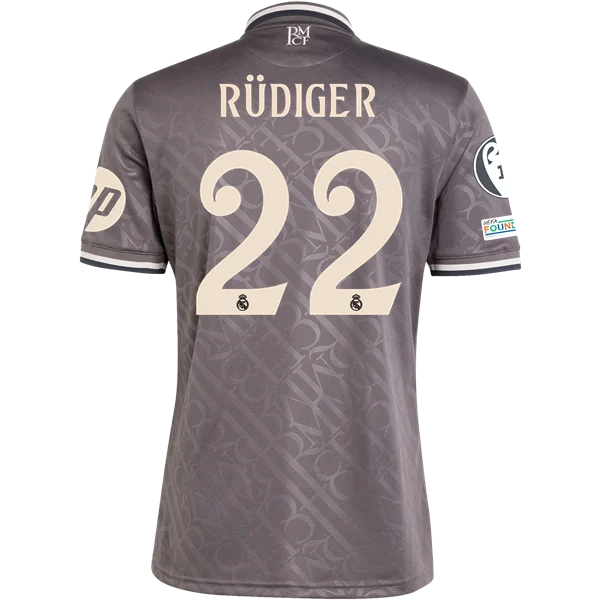 Antonio Rüdiger Real Madrid 24/25 Third Jersey