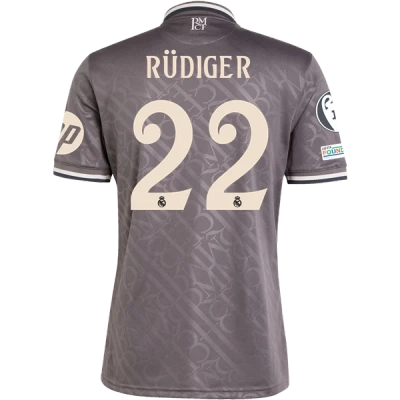 Antonio Rüdiger Real Madrid 24/25 Third Jersey 01