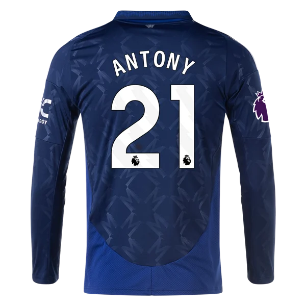 Antony Manchester United 24/25 Long Sleeve Away Jersey