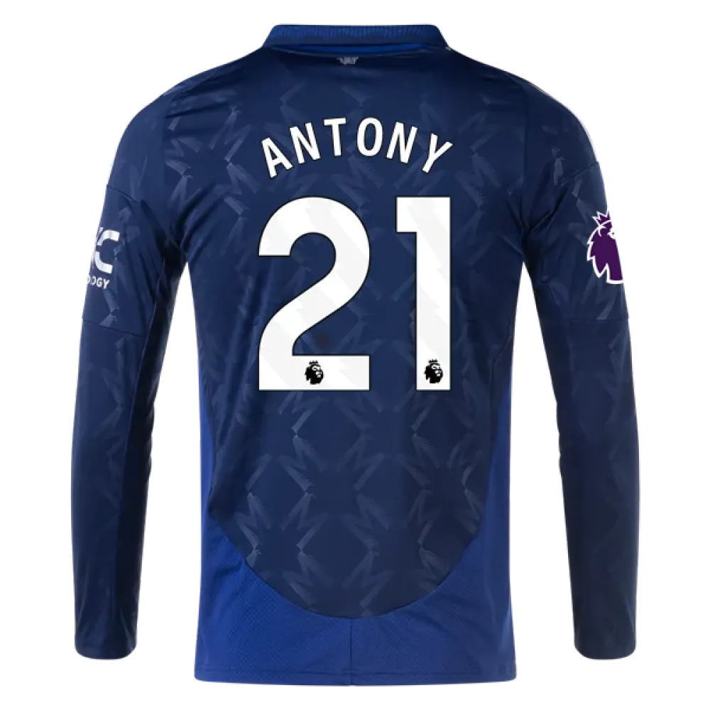 Antony Manchester United 24/25 Long Sleeve Away Jersey