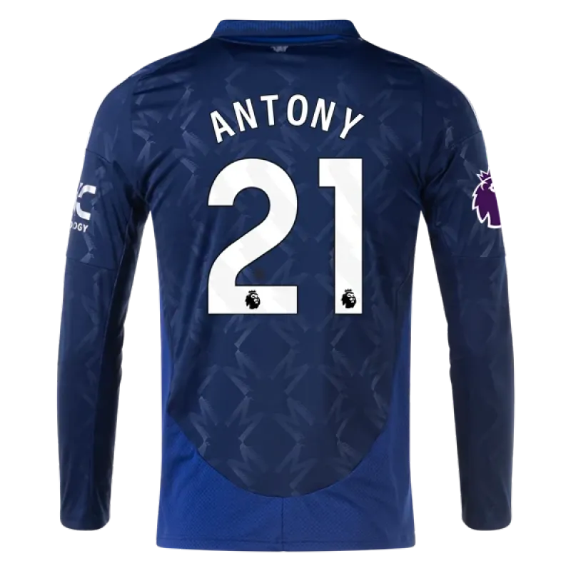 Antony Manchester United 24/25 Long Sleeve Away Jersey